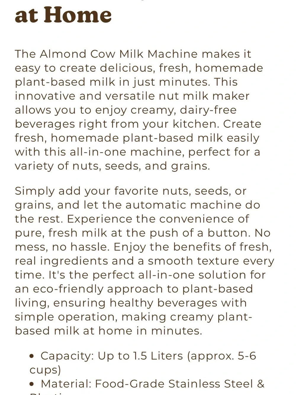 Electric Stainless Steel Milk Frother - Silver